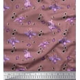 thumbnail image 1 of Soimoi Cotton Duck Fabric Check,Spider & Bat Kids Print Fabric by Yard 42 Inch Wide, 1 of 1