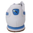 thumbnail image 3 of Puma Men's Roma Anniversario White / Azure Blue Ankle-High Leather Sneaker - 10M, 3 of 5