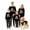 Black-String Light, variant on RUINIXCW Family Matching Christmas Pajamas Set Xmas PJS Holiday Jammies Letter String Lights Print Shirt and Pants Mommy and Me Christmas Outfits Sleepwear