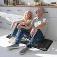 thumbnail image 6 of Eat Good Kitchen Rugs Set 2Pcs Non-Slip Kitchen Floor Rugs and Mats Cushioned Kitchen Runner Rug Comfort Soft Standing Area Mat Carpets Farmhouse Doormat 17"x48"+17"x24", 6 of 6