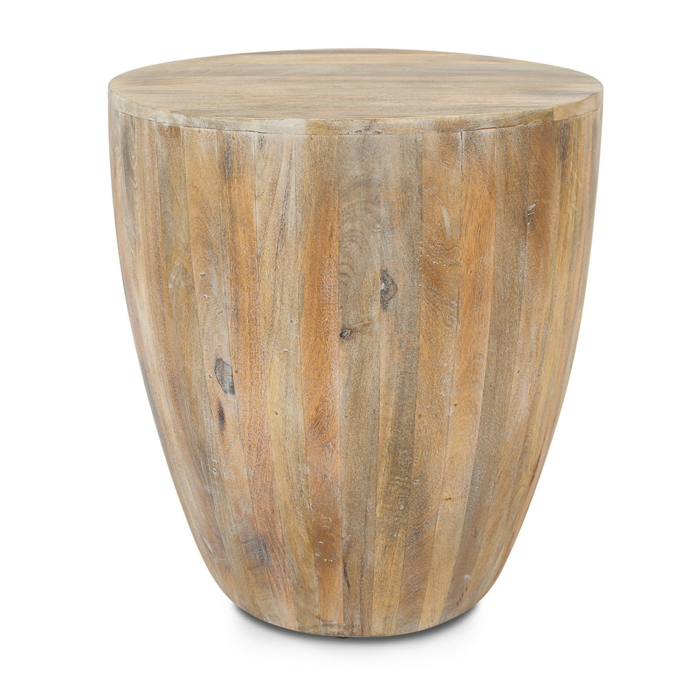 Poly &amp; Bark Goa Side Table in Burnt Umber - Walmart.com - Walmart.com