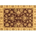 thumbnail image 1 of Ahgly Company Indoor Rectangle Oriental Brown Traditional Area Rugs, 7' x 9', 1 of 4