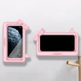 thumbnail image 5 of Weloille Waterproof Bathroom Phone Holder with Aromatherapy, 360° Rotating and Adjustable, Punch Free Anti Fog Touchable Case, Shower Phone Mount for Bathtub/Shower Use, 5 of 6