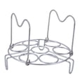 thumbnail image 1 of Rejilla para vaporera de huevos, soporte para vaporera de huevos, accesorios, utensilios de cocina, acero inoxidable simple Mango en forma de M, 1 of 9