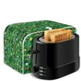 thumbnail image 7 of ZUXONGSY Christmas Tree Toster Cover 2 Slice Appliance Cover Toaster Cover Wide Slot Fits for Most Standard 2 Slice Toasters Small Appliance Dust Cover Lightweight Xmas Gift, 7 of 7