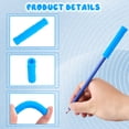 thumbnail image 5 of 4Pcs 4 Styles Silicone Pencil Toppers Cushions Grips Sensory Chew Pen Toppers Waterproof Chewable Painting Pen Grippers Holders Writing Pen Tools for Home Classroom Students Attention DIY, 5 of 7