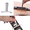 thumbnail image 2 of Guitar Luthier Measuring Tools Kit Set String Action Ruler, 9 Understring Radius Gauge for Guitar Re, 2 of 5
