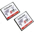 thumbnail image 1 of Compact Flash Memory Card CF Card High Speed Reader Camera Card for DSLR (8GB2PK), 1 of 4