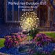 thumbnail image 4 of 1PCS Luces de fuegos artificiales solares - 8 patrones ovalados 120 luces - Blanco cálido Adepaton CPB-US-DYP807-1, 4 of 5