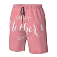 thumbnail image 4 of Balery Happy Mother's Day Traje de Baño Estilo Hawaiano para Hombre, Shorts de Secado Rápido con Bolsillos-Small, 4 of 6