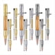 thumbnail image 1 of Set of 6 slim pens,multi-color wooden swivel pen set, 1 of 4