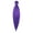 Purple, variant on Halloween Decor Braiding Hair Extensions, Synthetic Fiber Hair Strands for Party Hairstyles