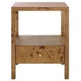 thumbnail image 2 of Safavieh Willshine Traditional Wood End Table, Natural, 2 of 12