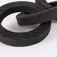 thumbnail image 4 of Wood Chain Link Decor 3 Link Chain Decoration Pine Wood Carved Modern Home Decoration Used for Farmhouse Decoration Living Room Bedroom Bookcase Porch Decoration, 4 of 6