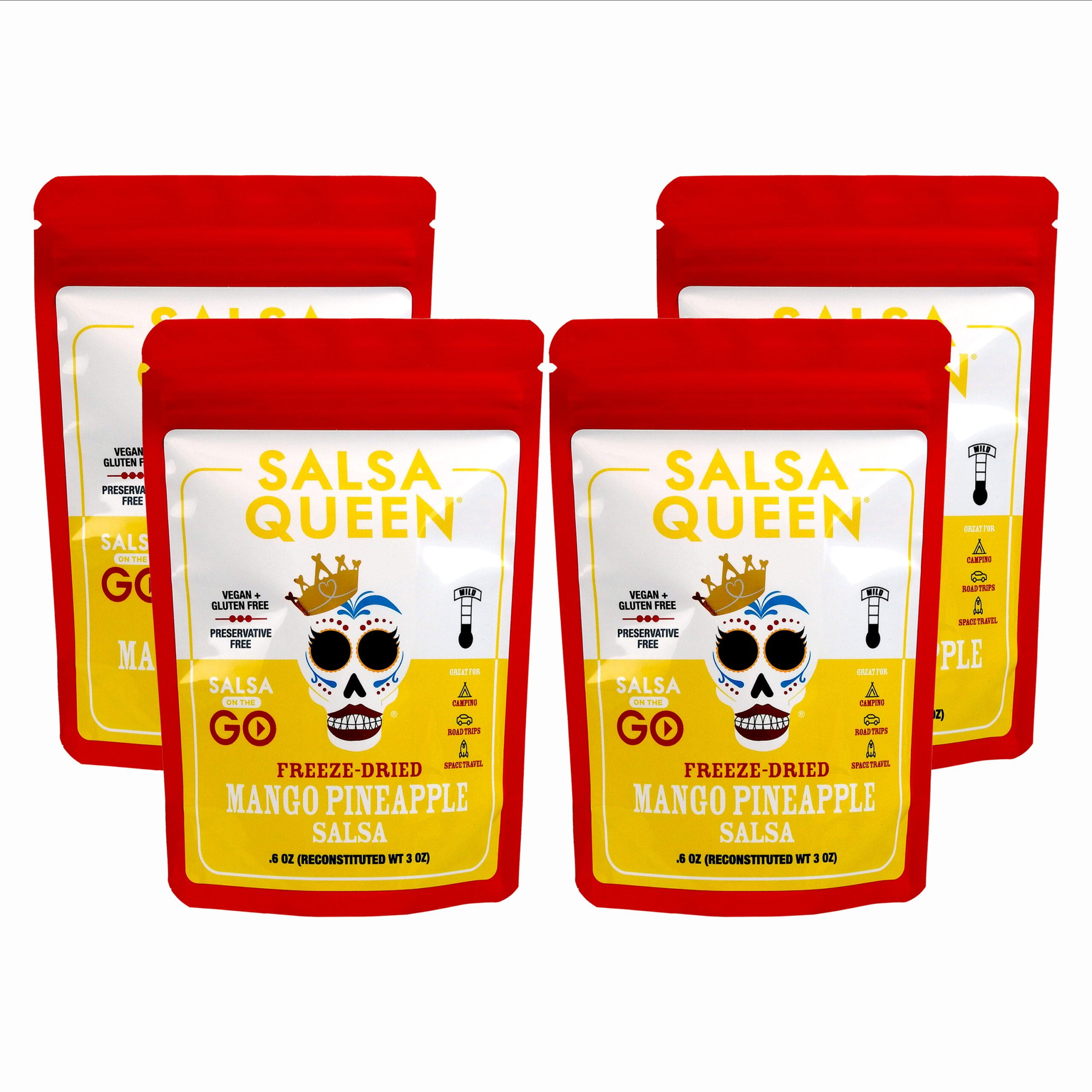 Salsa Queen Gourmet FreezeDried Mango Pineapple Salsa Fresh