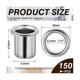 thumbnail image 5 of 150pcs 1/4 Inch Shelf Sleeves Cabinet Shelf Pins Shelf Reinforcement Grommets For Kitchen Furniture, 5 of 5
