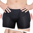 thumbnail image 3 of Men Butt Lifter Shapewear Enhancing Hips Padded Underwear Boxers（apricot,M）, 3 of 4