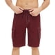 thumbnail image 2 of Pantalones Cortos para Hombre de Cintura Elástica con Bolsillos Pantalones de Verano Casuales de Color Sólido, Poliéster Ligero de Moda para la Playa, la Natación Y el Uso Diario, 2 of 6