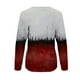 thumbnail image 5 of Pntutb moda mujer imprimir manga larga cómoda transpirable cuello redondo sudadera Pntutb Pntutb-1690, 5 of 5