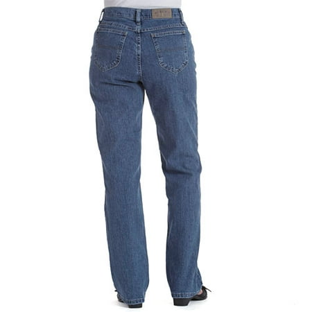 Lee Riders - Riders - Women's Relaxed Straight-Leg Stretch Jeans ...