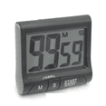 thumbnail image 1 of 3" Large Display Kitchen Timer - Digital Timer Magnetic Back Loud Alarm On A Rope-Cooking Timers, 1 of 5