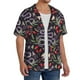 thumbnail image 2 of Fotbe Snakes And Snake Fruit Camisa Estampada de Manga Corta para Hombre, Casual de Verano, Estilo Playero, Sin Arrugas-XX-Large, 2 of 5