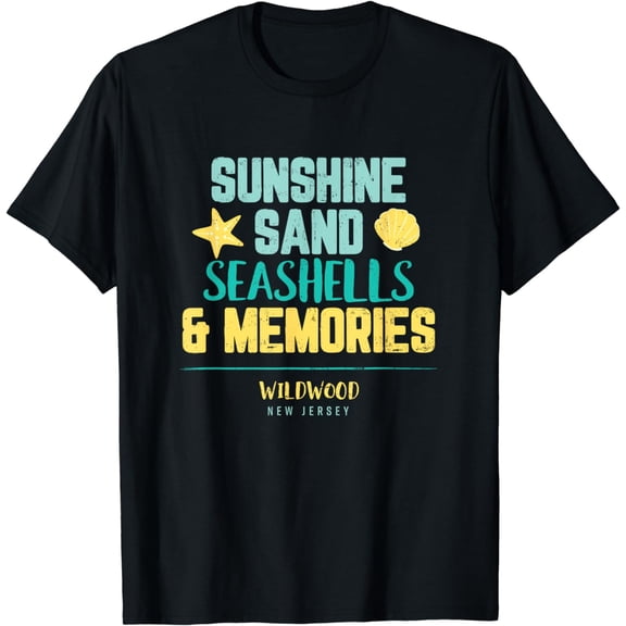 Wildwood Shirt Group Family Vacation Tshirt Seashell Lover