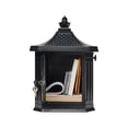 thumbnail image 2 of Gibraltar Mailboxes Hamilton Premium, Large, Locking, Aluminum, Post Mount Mailbox, Black, HM200B00, 2 of 6
