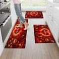 thumbnail image 4 of CCTFS Romantic Rose for Valentine's Day Kitchen Mat Rug - Perfect for Kitchen Counter, 16''*24'', Functional for Decoration, 4 of 10