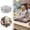 A, variant on Stainless Steel 3-Tier BBQ Grill Rack, Round & Square Grid Barbecue Grate with Even Heat Distribution, Multi-Functional Grill for Outdoor Cooking Patio Backyard, Air Fryer Compatible