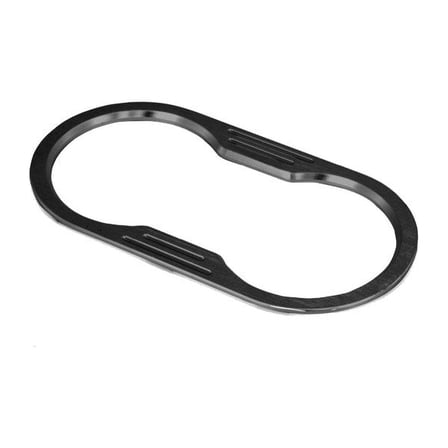 Rugged Ridge by RealTruck Cup Holder Trim for Wrangler JK | Aluminum, Black Billet | 11422.14 | Compatible with 2007-2010 Jeep Wrangler JK