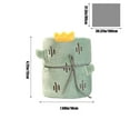 thumbnail image 3 of Mlkoz Throw Blanket, Cactus Fleece Blanket Children's Summer Nap Blanket Cover Blanket Soft And Comfortable Suitable For Home Decoration And Holiday Gifts, Birthday Gifts, 3 of 6
