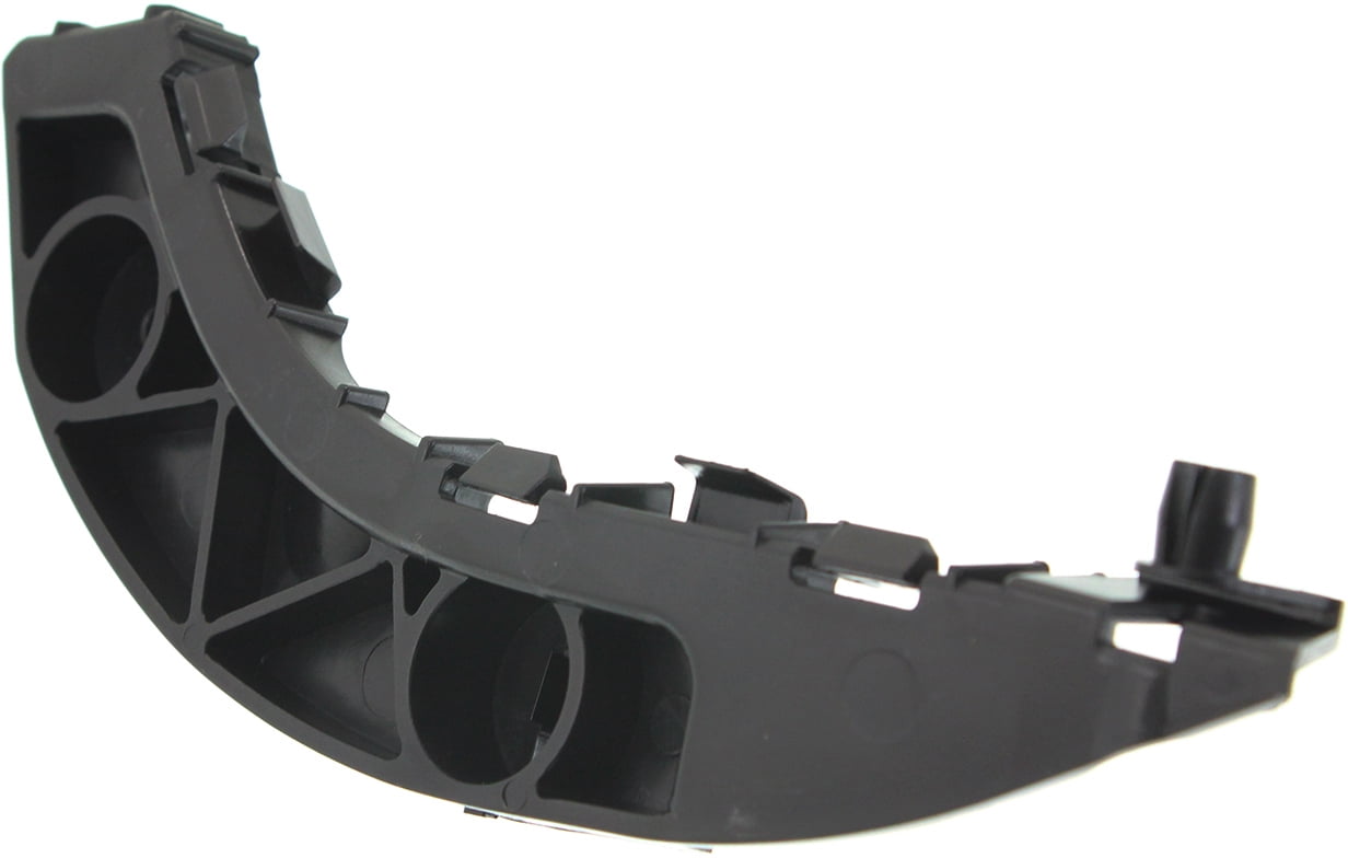 Bumper Trim Compatible With 2006-2011 Honda Civic Front, Left Driver Black