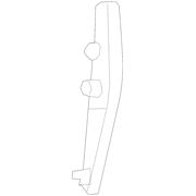Genuine OE Volvo Reflector Plate - 31395700 Fits select: 2014-2017 VOLVO XC60