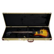 Gearlux Rectangular Electric Guitar Hard Case - Tweed