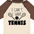 thumbnail image 4 of Inktastic I Can't, I Have Tennis Boys or Girls Long Sleeve Baby Bodysuit, 4 of 5