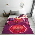 thumbnail image 5 of Hazbin Hotel Blanket Super Soft Cozy Throw Blanket Fuzzy Comfy Flannel Blanket Warm Plush Blankets For Couch, Sofa, Bed 50"X40", 5 of 6