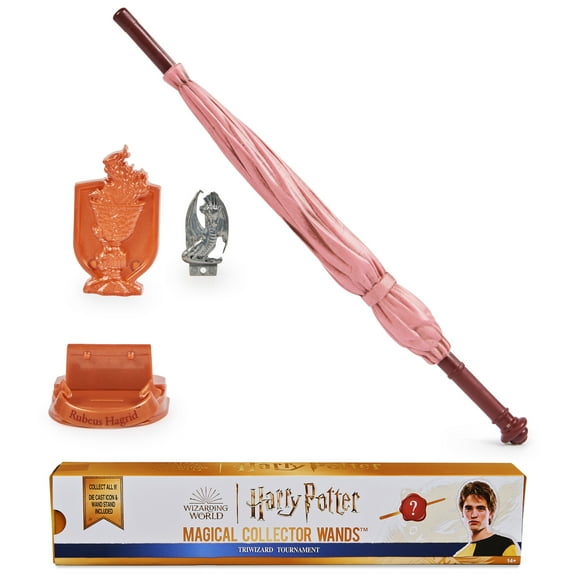 Wizarding World, Mystery 12-inch Triwizard Tournament Collector Wand (Styles May Vary), for Ages 14 