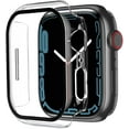 thumbnail image 1 of [2 Pack] Case Compatible with Apple Watch Series 7 41mm with Tempered Glass Screen Protector, Full Protective Hard PC Case, HD Ultra-Thin Cover for iWatch 41mm-Clear, 1 of 6