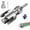 1/2", variant on 4 in 1 Water Pipe Wrench, Pipe Tapping and Threading Tool, 1/2'' and 3/4'' Water Pipes Internal and External Integrated Threader, Compatible with Electric Drills (1/2")