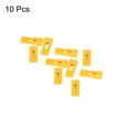 thumbnail image 3 of Unique Bargains Jumper Cap 2.54mm Pitch Connector Long Type Jumper Plug, Yellow 10 Pack, 3 of 4