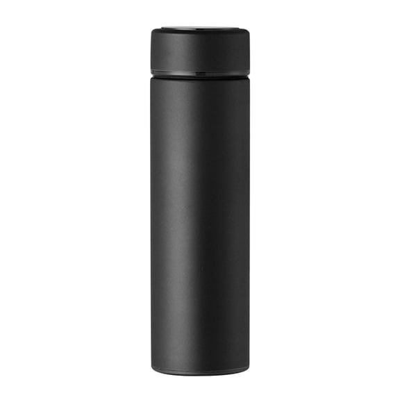 Clearance Under $ 7.29 LED Smart Display Vacuum Insulated Stainless Steel Thermos 500ml with Temperature Screen Black