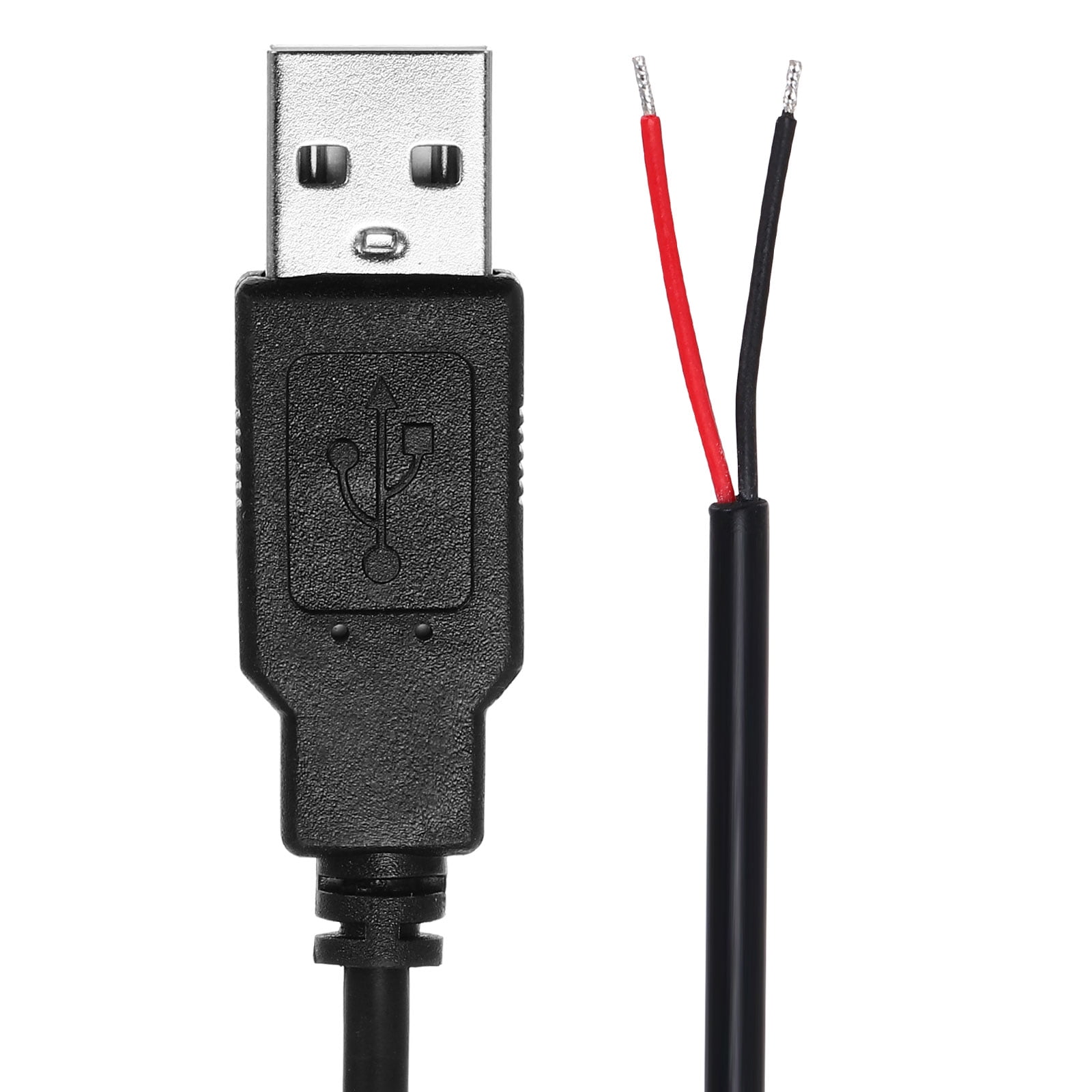 USB C 2 Pin Power Pigtail Cable 20AWG 5V USB Type C Male Plug To 2 Pin...
