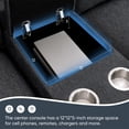 thumbnail image 6 of Sectional Cloud Sofa with Console, Modern 4 Seat Sofa Couch with USB Charging Port and Reading Light, Chenille Modular Couch with Cup Holder for Living Room Apartment, 6 of 8