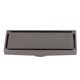 thumbnail image 5 of Desagüe de piso de cobre gris para baño, diseño moderno, desagüe de ducha rectangular de gran capacidad con rejilla, 5 of 8