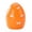 Dark Orange, variant on Egg-shaped Dog Toy Tpr Egg Dog Chew Toy with Squeaker Interactive Teething Cleaning Toy for Small to Medium Breeds Perfect for Boredom Relief Playtime