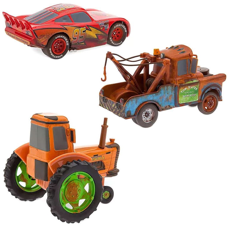 Disney / Pixar Pull 'n' Race Radiator Springs Diecast Car 3-Pack