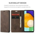 thumbnail image 5 of Galaxy A54 5G Wallet Case, TECH CIRCLE PU Leather Flip Folio Case with Card Holders RFID Blocking Kickstand Shockproof TPU Inner Shell Phone Cover for Samsung Galaxy A54 5G 6.5 inch 2023, Coffee, 5 of 10