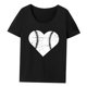 thumbnail image 2 of Camiseta para mujer con cuello redondo, camiseta básica para acampar, trabajo, deportes, regalo para mujer XL, 2 of 7