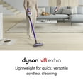 thumbnail image 2 of Dyson V8 Extra Cordless Vacuum Cleaner | Purple | New, 2 of 8